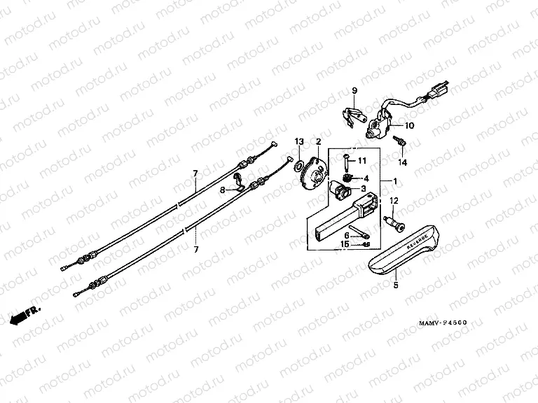 F-45 REVERSE SWITCH BAR