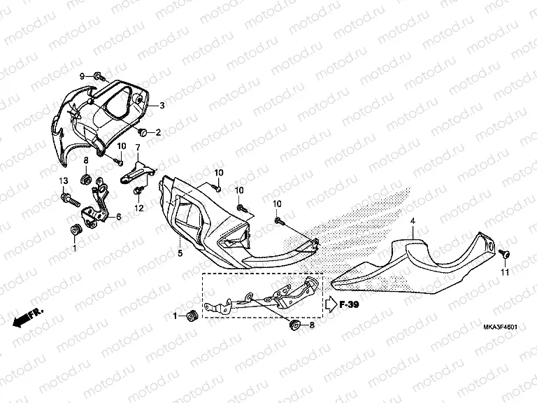 F-46-1 UNDER COWL (NC750XD)