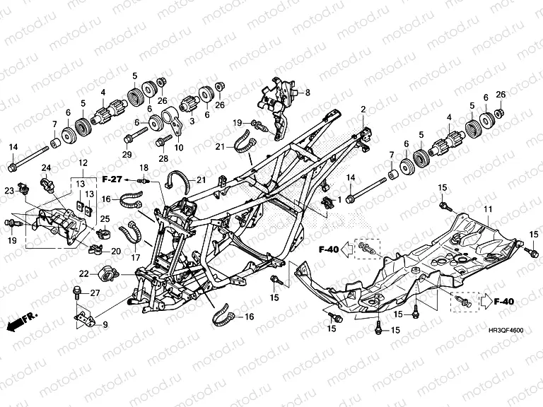 F-46 FRAME BODY