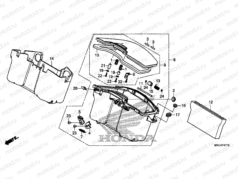 F-47-10 CENTER POCKET