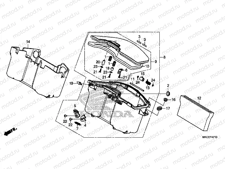 F-47-10 CENTER POCKET