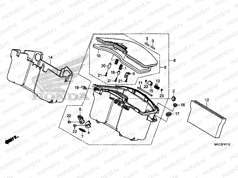 F-47-10 CENTER POCKET