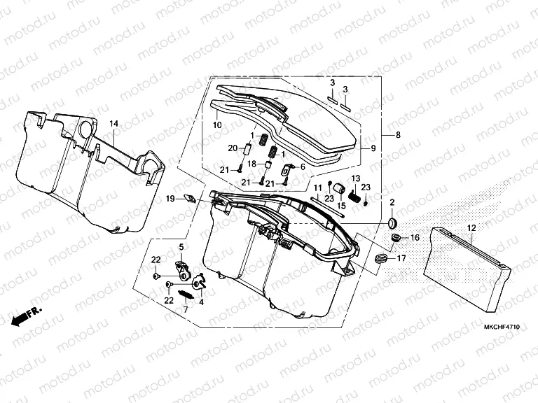 F-47-10 CENTER POCKET