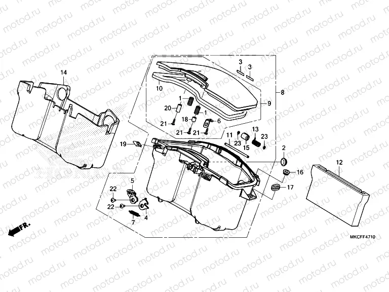 F-47-10 CENTER POCKET