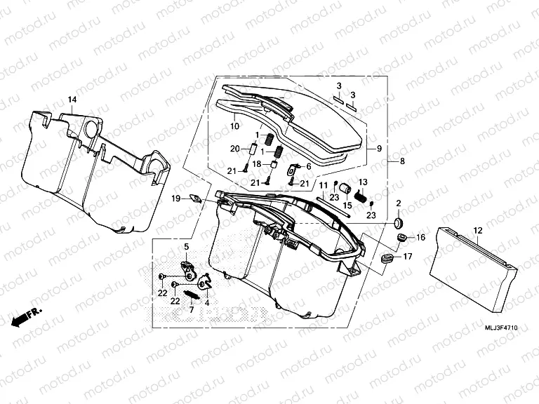 F-47-10 CENTER POCKET