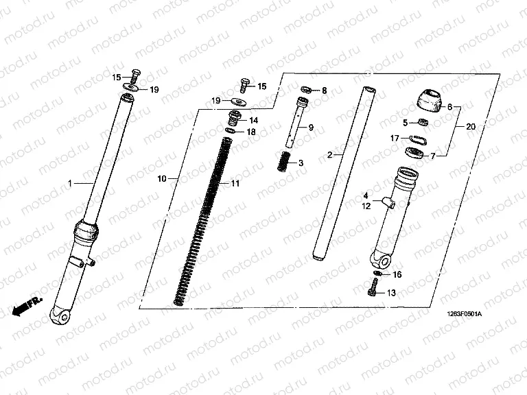 F-5-1 FRONT FORK