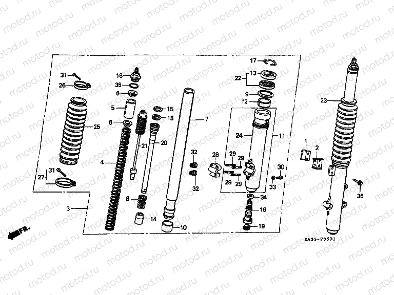 F-5-1 FRONT FORK (2)
