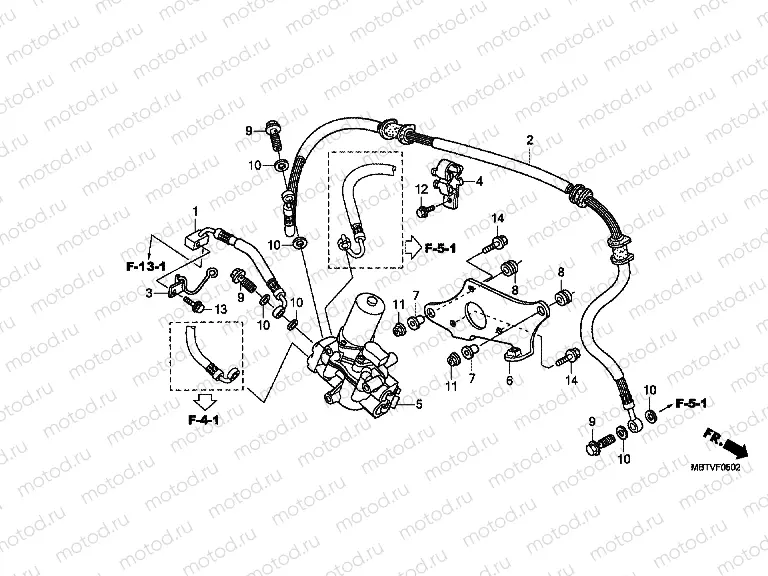 F-5-2 ABS UNIT (FRONT)
