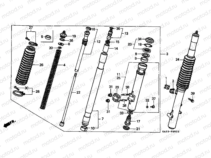 F-5-2 FRONT FORK (3)