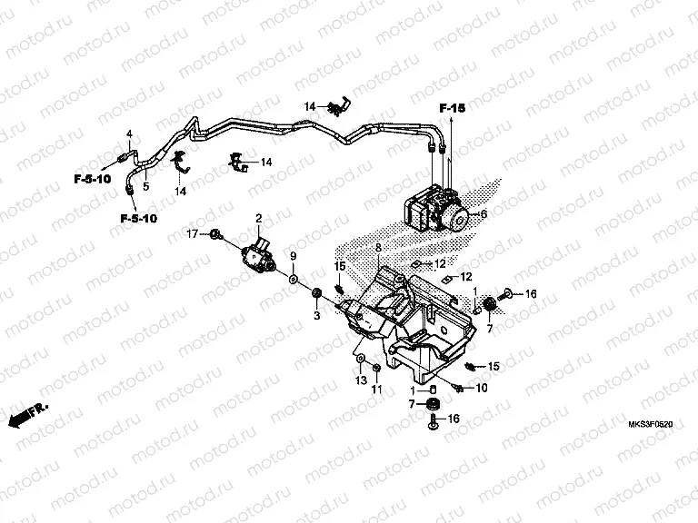 F-5-20 ABS MODULATOR