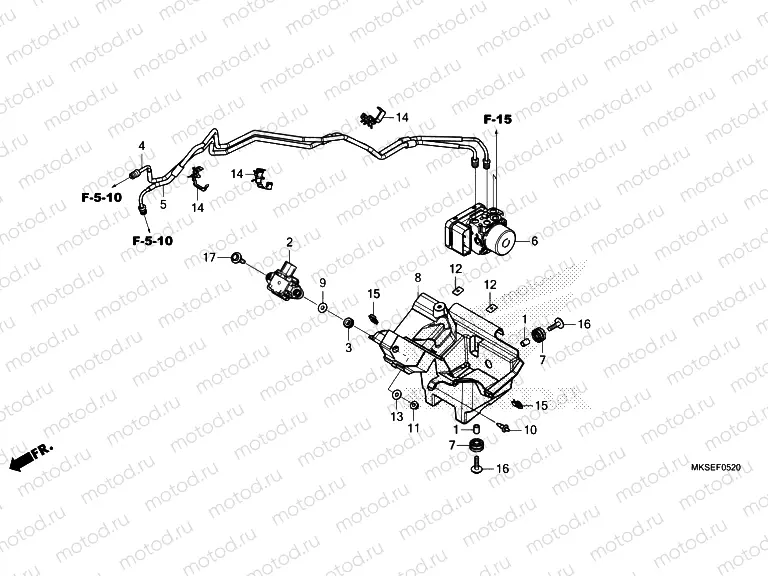 F-5-20 ABS MODULATOR