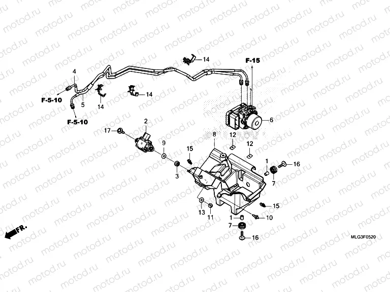 F-5-20 ABS MODULATOR