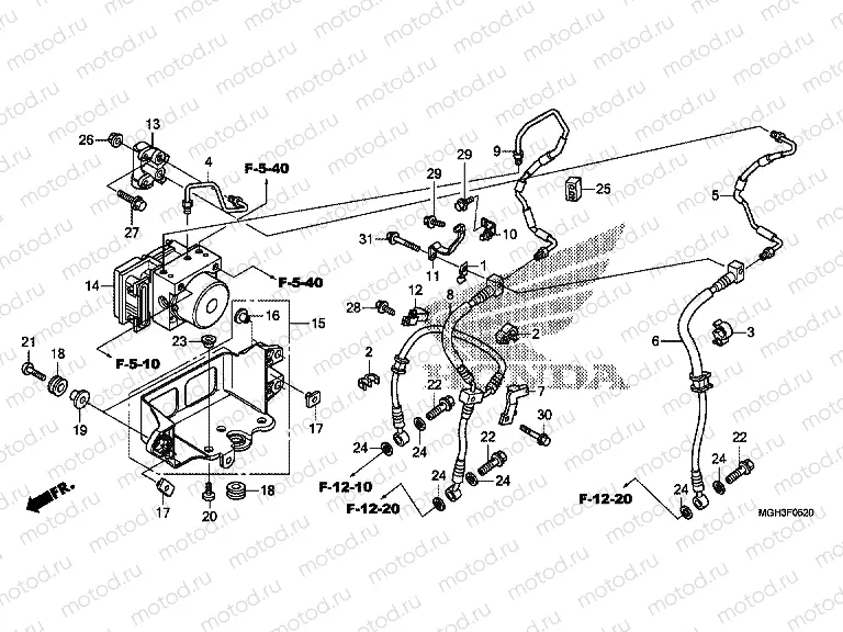 F-5-20 ABS MODULATOR
