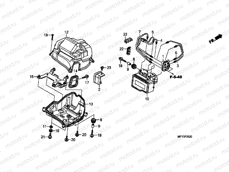 F-5-20 ABS MODULATOR