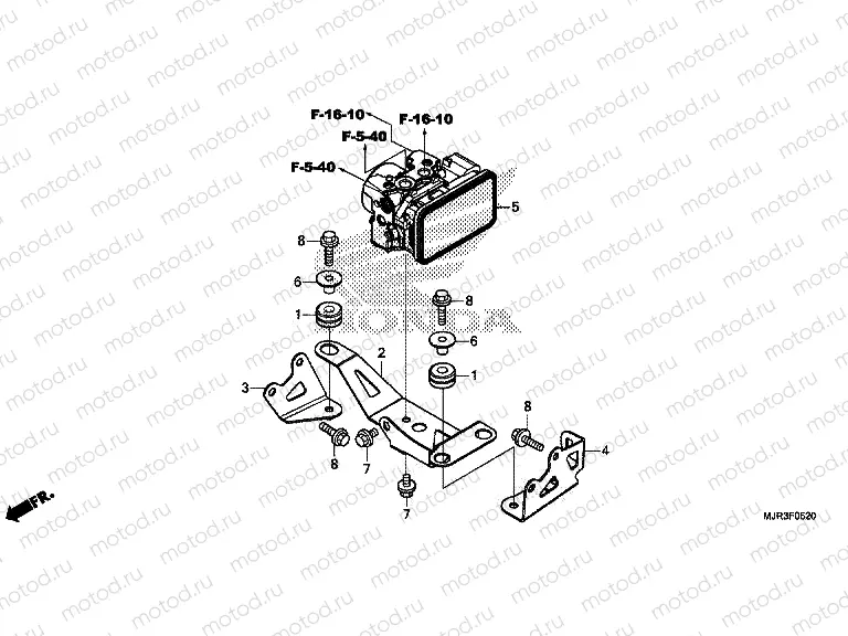 F-5-20 ABS MODULATOR