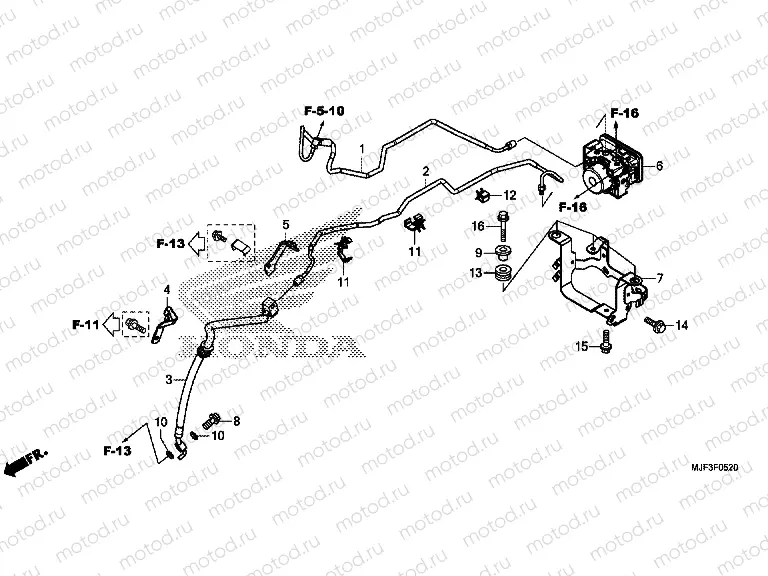 F-5-20 ABS MODULATOR