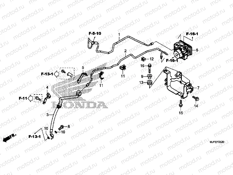 F-5-20 ABS MODULATOR