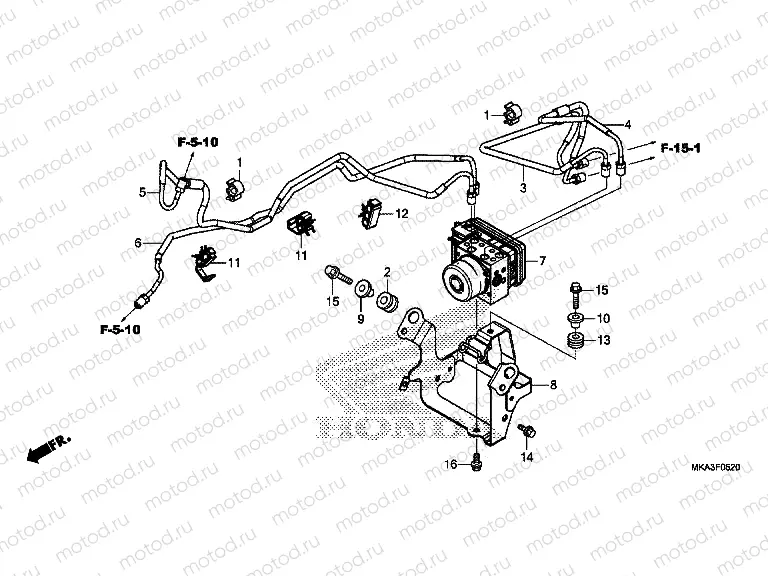 F-5-20 ABS MODULATOR
