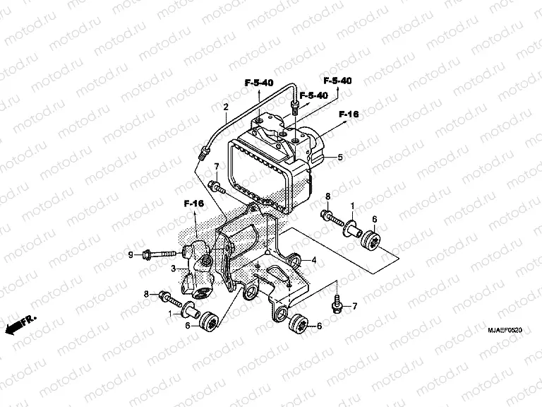 F-5-20 ABS MODULATOR
