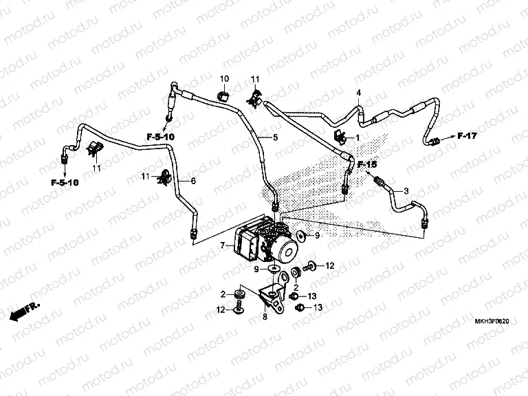 F-5-20 ABS MODULATOR
