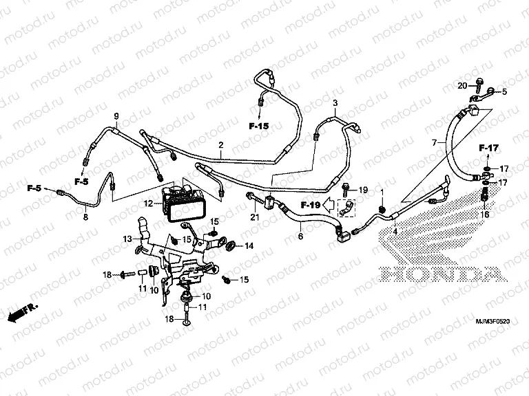 F-5-20 ABS MODULATOR