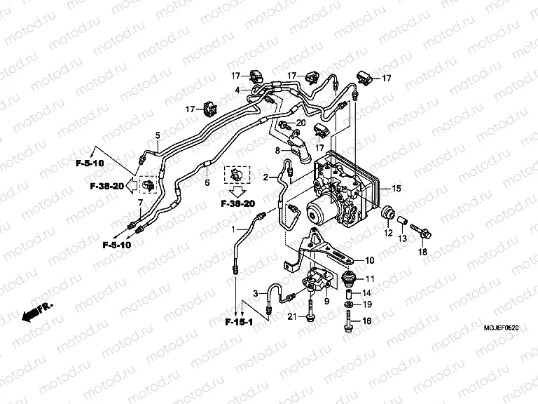 F-5-20 ABS MODULATOR