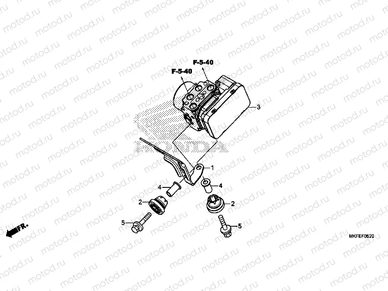 F-5-20 ABS MODULATOR