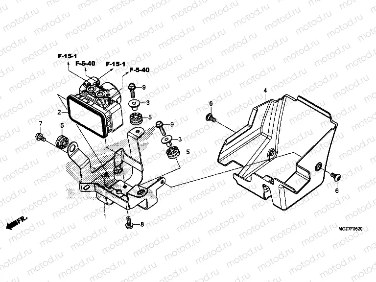 F-5-20 ABS MODULATOR