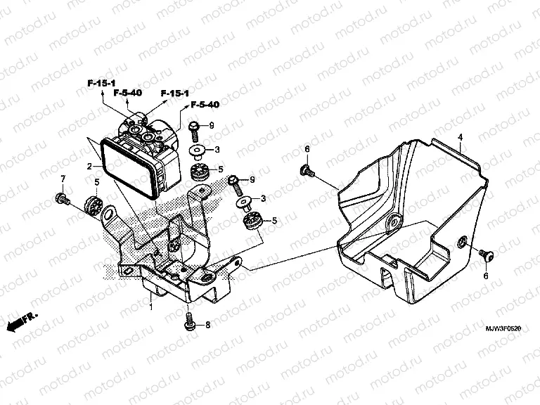 F-5-20 ABS MODULATOR