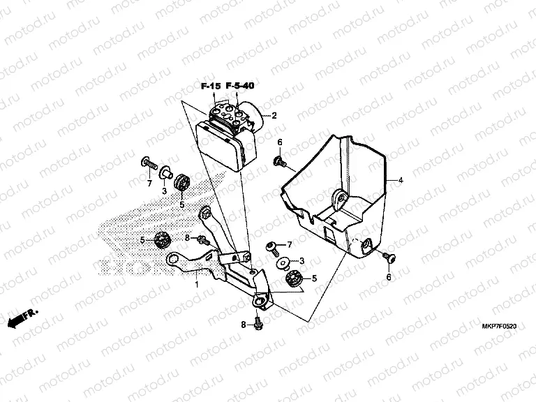 F-5-20 ABS MODULATOR