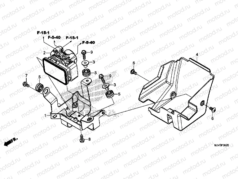 F-5-20 ABS MODULATOR