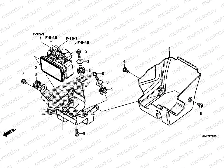 F-5-20 ABS MODULATOR