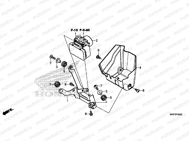 F-5-20 ABS MODULATOR