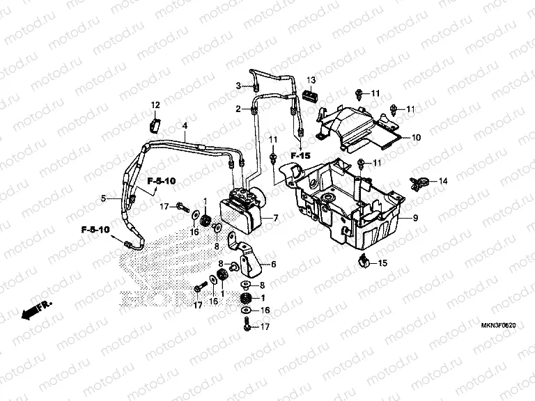 F-5-20 ABS MODULATOR