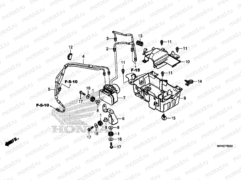 F-5-20 ABS MODULATOR