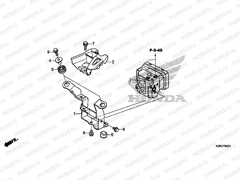 F-5-20 ABS MODULATOR