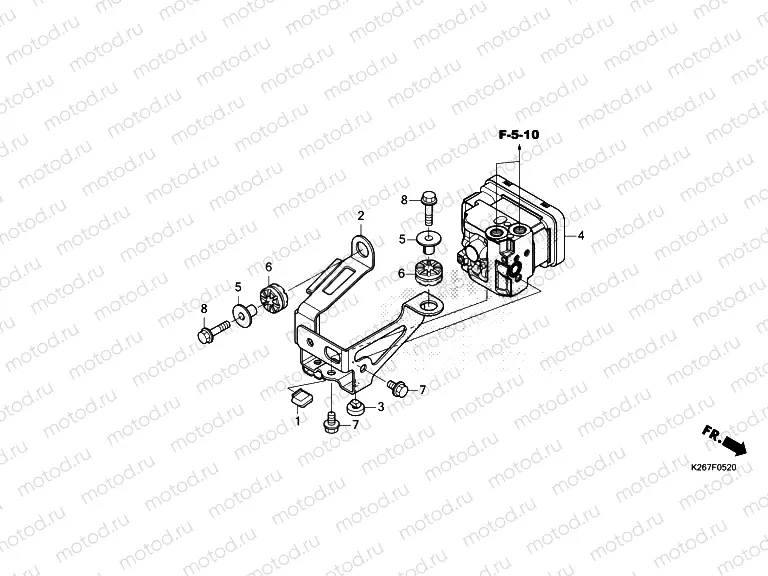 F-5-20 ABS MODULATOR