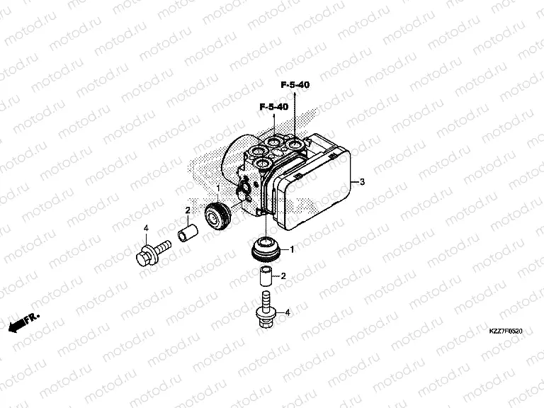 F-5-20 ABS MODULATOR