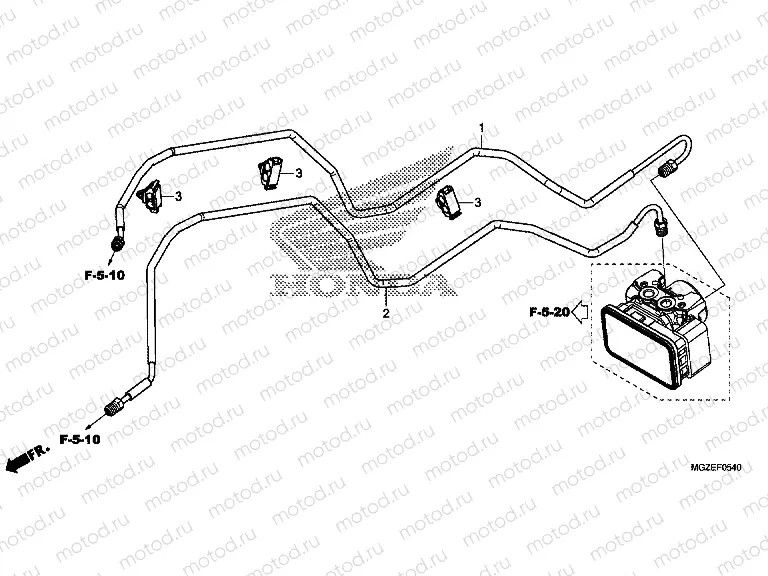 F-5-40 BRAKE HOSE