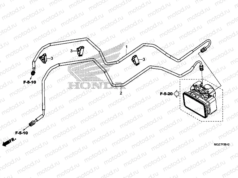 F-5-40 BRAKE HOSE