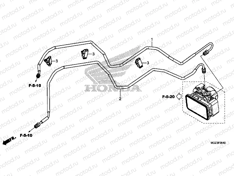 F-5-40 BRAKE HOSE