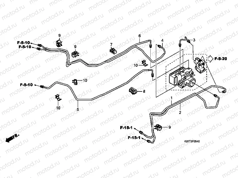 F-5-40 BRAKE HOSE