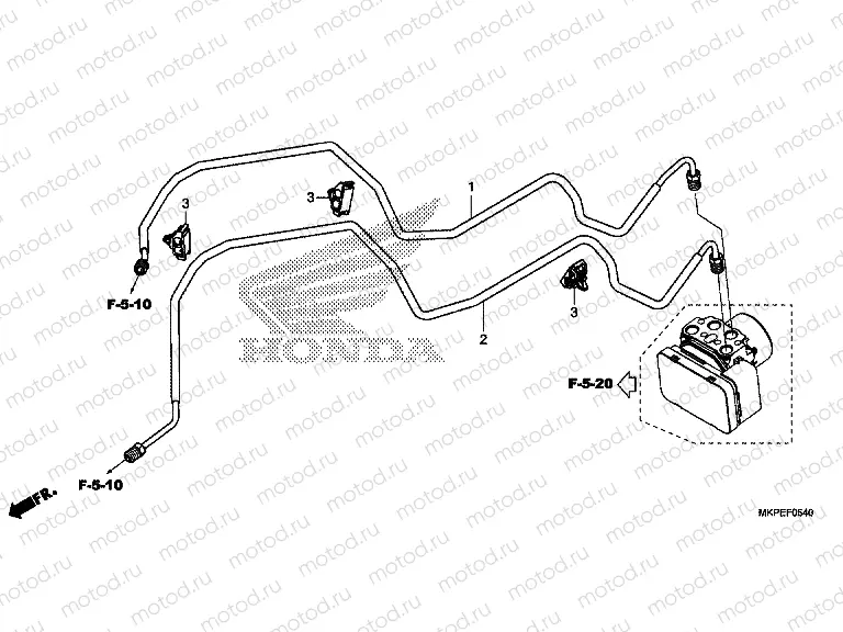F-5-40 BRAKE PIPE