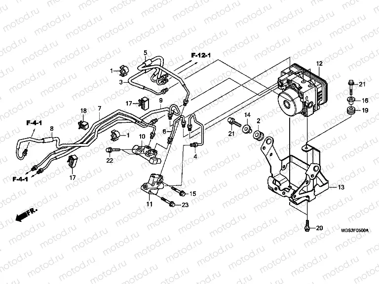 F-5 ABS MODULATOR