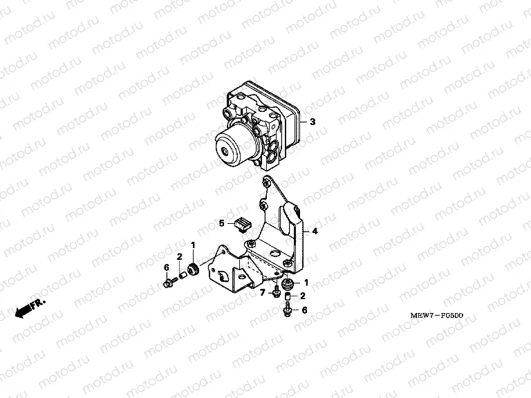 F-5 ABS MODULATOR