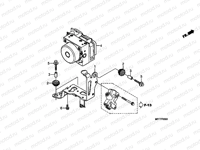 F-5 ABS MODULATOR