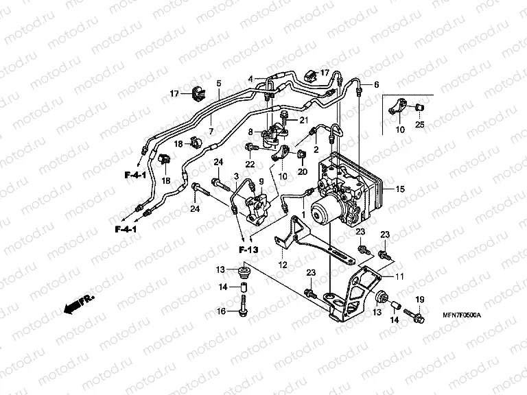 F-5 ABS MODULATOR