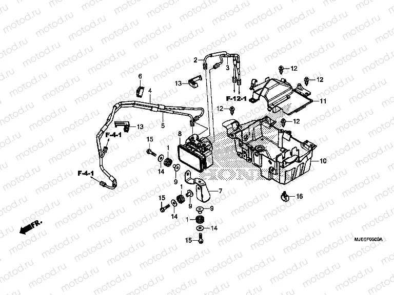 F-5 ABS MODULATOR / TRAY (1)