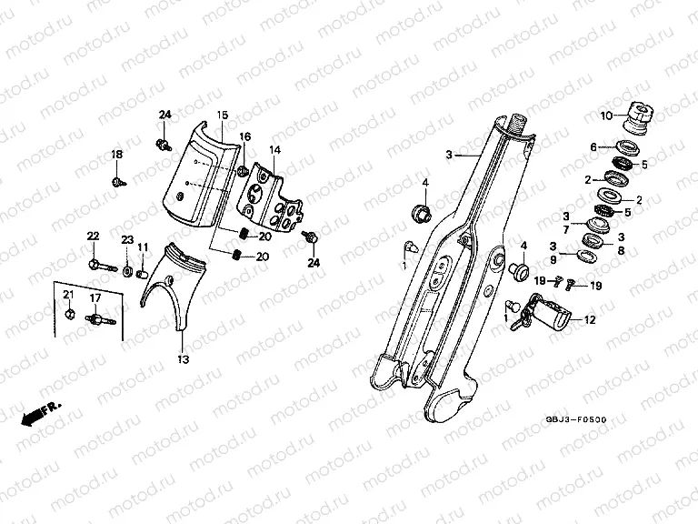 F-5 FRONT FORK