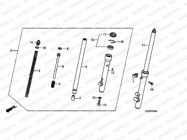 F-5 FRONT FORK